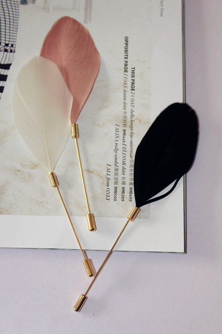 Broche femme en plume - Ref 1172259 Image 21