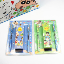 Craypen Small New Blind Box Iridium Gold Pen Nib Students Practice Character Swap Sacks Pen Stationery Office Writing Cartoon Cartoon Perimeter