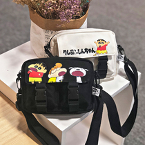 Genuine Authorisation Wax Pen Small New Slanted Satchel Tooling Sail Bag 100 Lapped Woman Bag Cartoon Cartoon