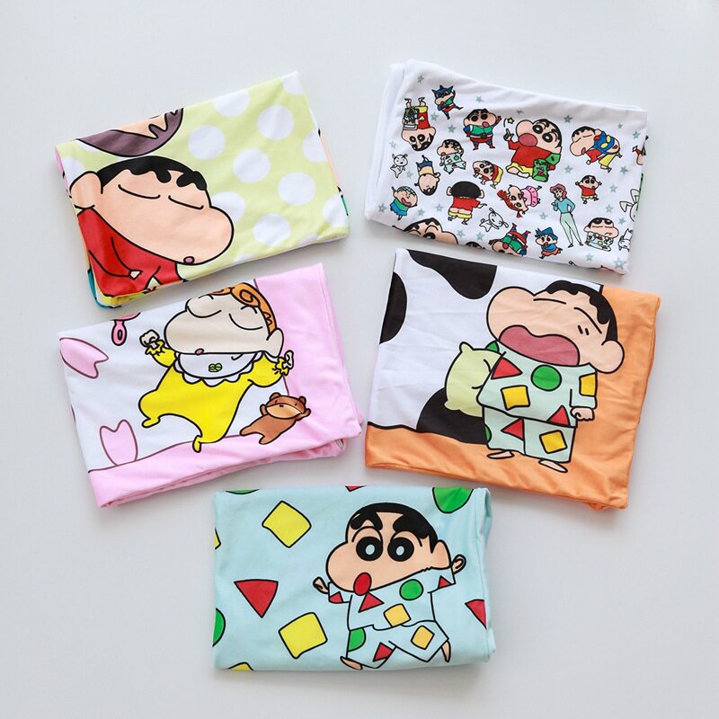 Cute cartoon crayon small new double-sided pillowcase single pillow student dormitory