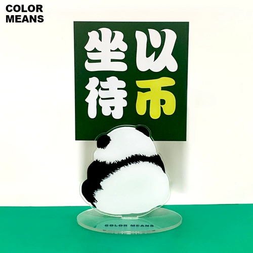 Оригинальная милая заметка, акриловая настольная фотография, панда