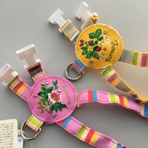 Pet chest strap PP home dog chest back cat cant use blemish to clear the body