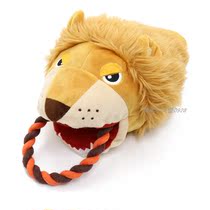 Lion interactive pet toy resistant to bite VIP cute plush than bear dog grind big dog can also