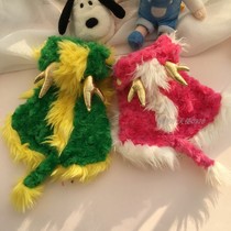 Daily single dog clothes pet cross cloak big dog winter dog clothing