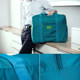 Foldable travel bag large-capacity women's portable storage bag travel luggage bag short-distance business trip men can set trolley case