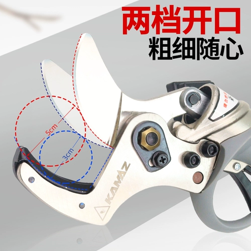 Электрические ветви Kamaz и зарядка фруктовых деревьев литиевые батареи обрезка электрические ножницы Грубые ветви и ветви