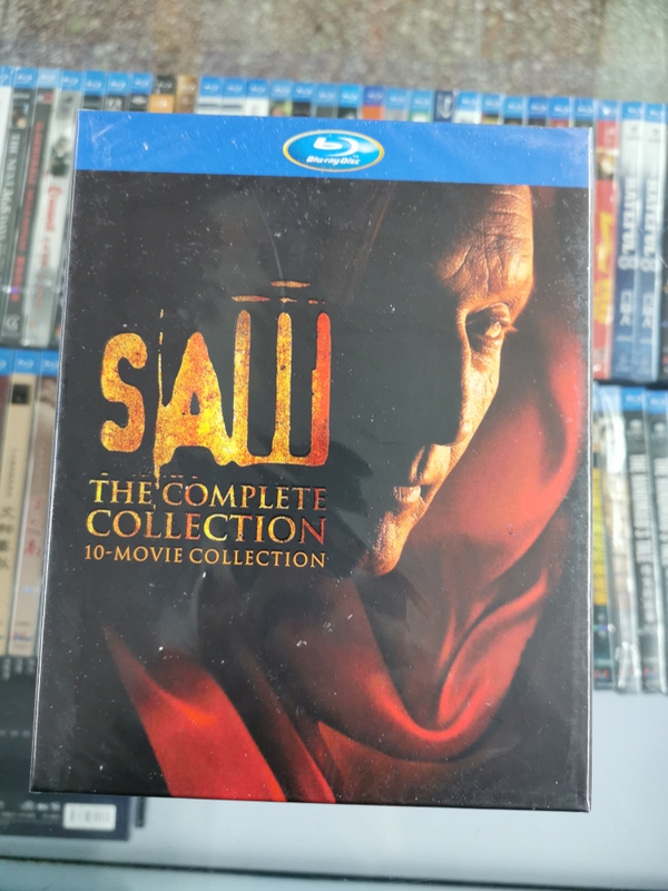 Bd Blu-Ray Disc Saw 1-10 Ultra Hd Classic Movies 10-Disc Boxed Collection Edition