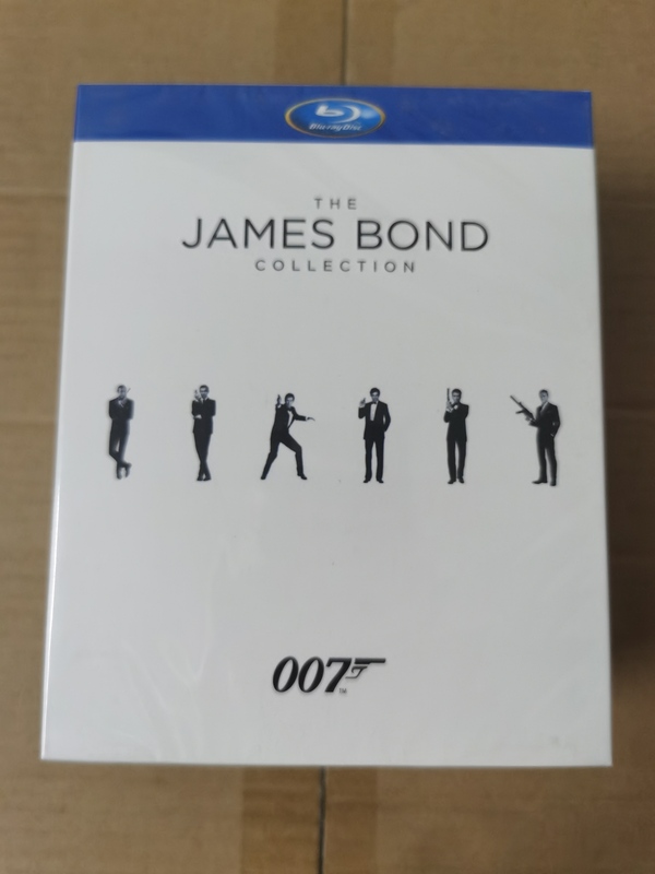 Bd Blu-Ray Disc High-Definition Movies 007 Series Complete Set 1080P Collector's Edition Full Set 27 Discs