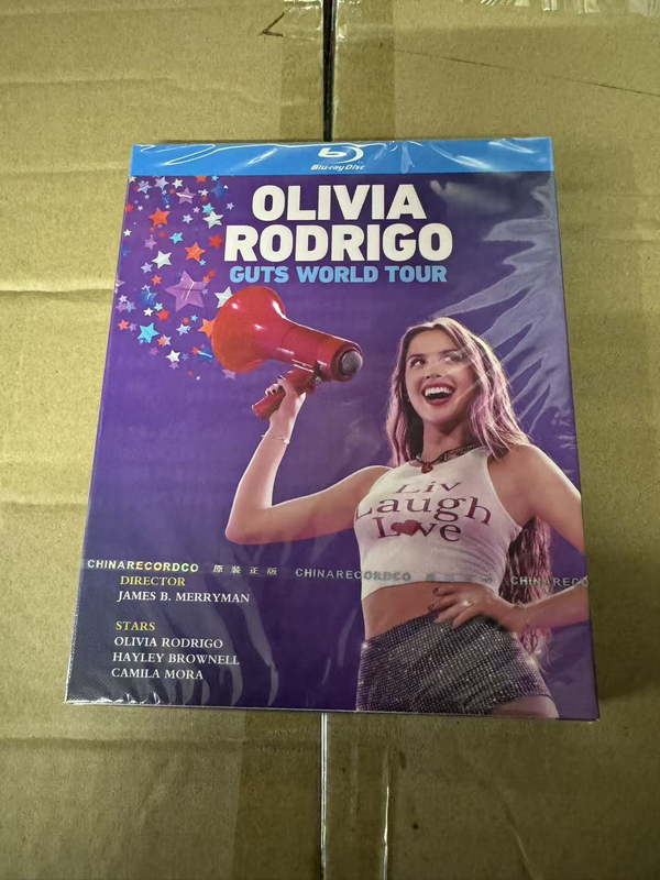 Blu-Ray Disc: Olivia Rodrigo Guts World Tour Complete Record