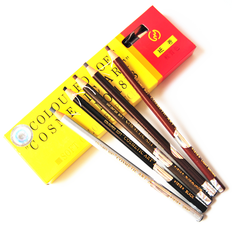 ni lai nilai famous color 1818 pull line eyebrow pencil photo studio makeup artist recommends waterproof, sweatproof and non-marking