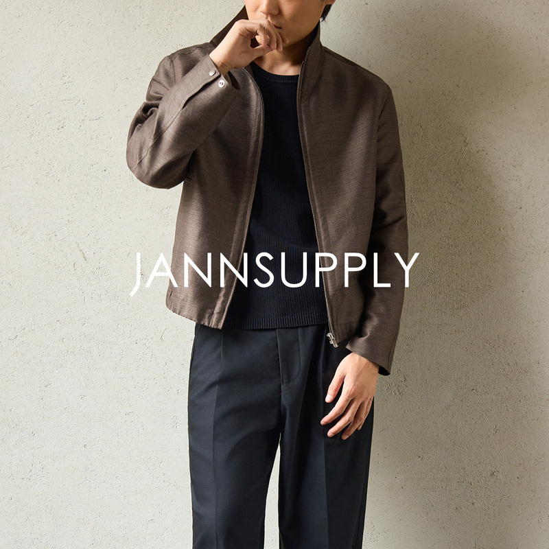 Jannsupply【Renaissance】Modern Tailoring Wool and Mulberry Silk Bomber Jacket