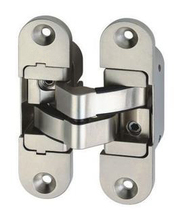 KLC special 180 degree opening inside and outside the door three-dimensional adjustable hidden cross invisible hinge dark hinge