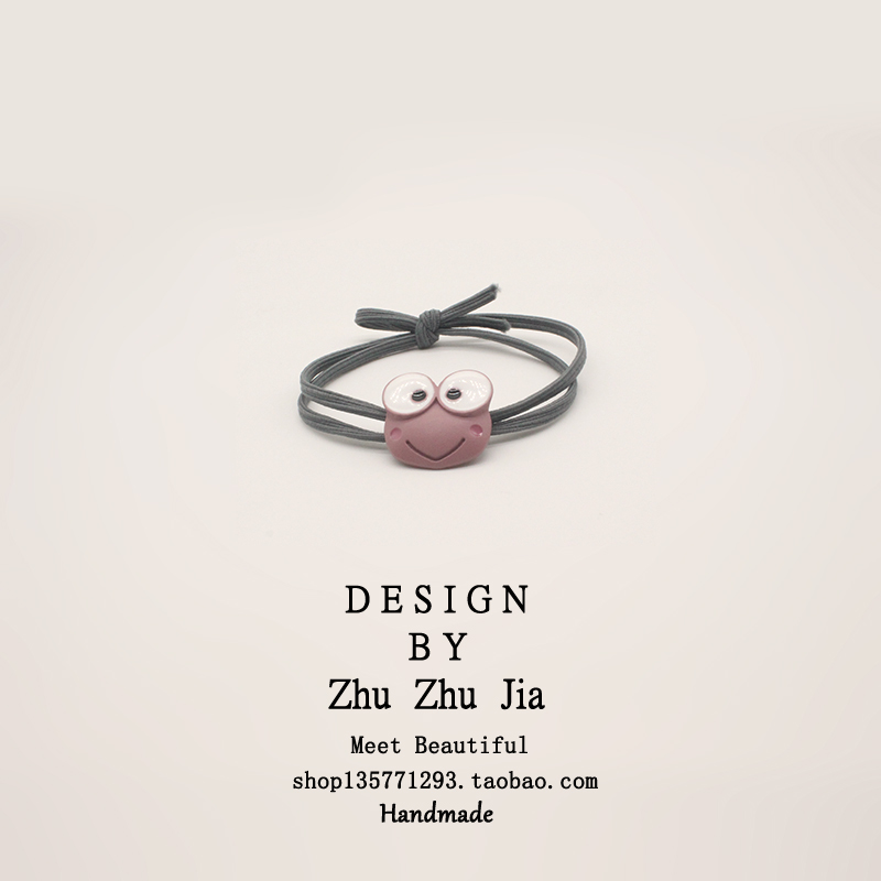 Đầu dây Hàn Quốc nhỏ tươi rừng phụ nữ tóc vòng tóc dây tóc đuôi ngựa da đầu ếch mũ cao su ban nhạc phụ kiện tóc người lớn dây buộc tóc scrunchies cầu vồng