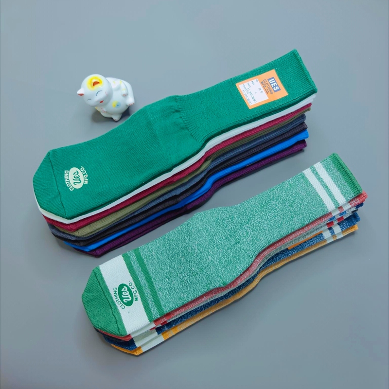 In Stock Ues Made in Japan Unisex High-Top Vintage-Style Machine-Made Retro All-Cotton Long Socks Sports Socks In Stock Ues Made in Japan Unisex High-Top Vintage-Style Machine-Made Retro All-Cotton Long Socks Sports Socks