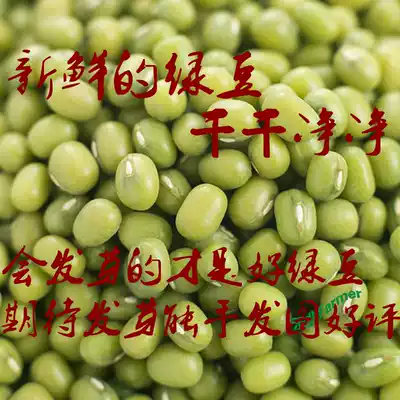 5 kg pack of Northeast Jilin fresh Xiaobian mung bean farmers produce whole grains in bulk, send bean sprouts and cook soup