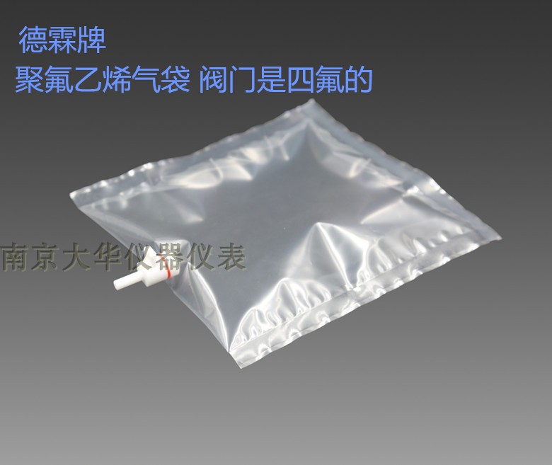 Delin polyfluoroethylene FEP acid-resistant, pH-resistant Teflon-resistant gas sampling bag -240 ° to 205 °