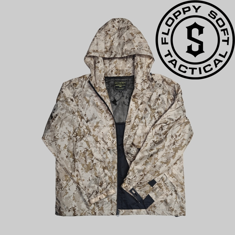 【Soft and Comfortable Special Offer】Qilo X Sc.Irregulars Gen.Iii Waterproof Windbreaker Aor1 Color Scheme