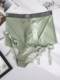 Japanese Sexy Couple Underwear Summer Ice Silk Thin Comfortable Breathable Men's Boxer Briefs Lace Women's Briefs