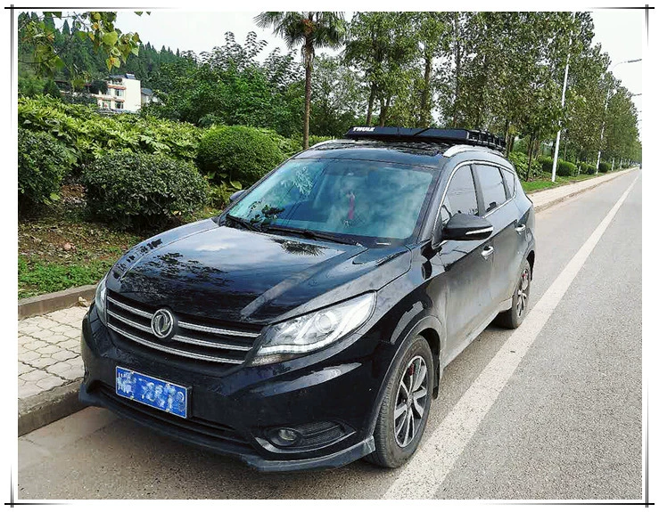 Phong cảnh mới Dongfeng 580 đặc biệt tải hành lý giá nóc khung thép không gỉ thiết bị tự lái đường dài giá để đồ trên nóc xe