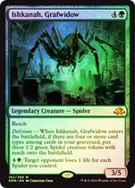 Magic: The Gathering Tombwidow Ishkana English Flash Legend of the Moon Green