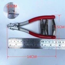 Badminton tennis racket manual pull stringing machine starting clamp clamp three spring fixing tool