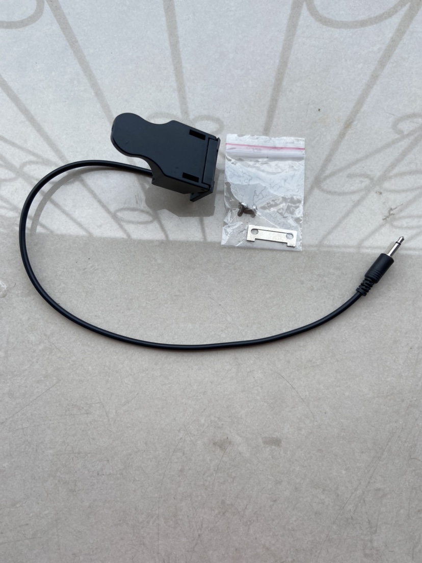 New Yu Fist New Upgrade 2086 Cable Threading Machine Modified Pedal Switch Wise Computer Head Black