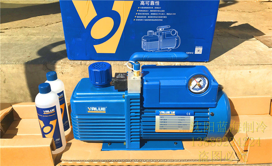 Fly over mechatronics 2019 new 4-liter unipolar vacuum pump VI180SV with meter with solenoid valve protective low pressure gauge