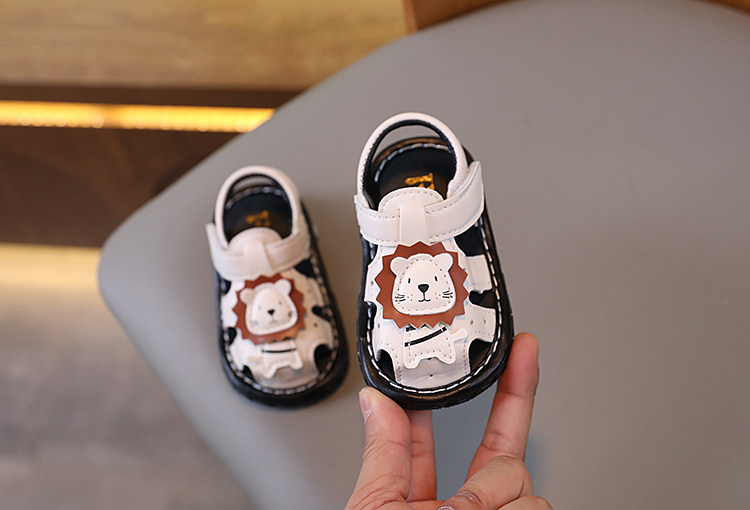 Soft Bottom Non Slip 0-1 1 2 Years Old Girl Ringing Sandals — 8