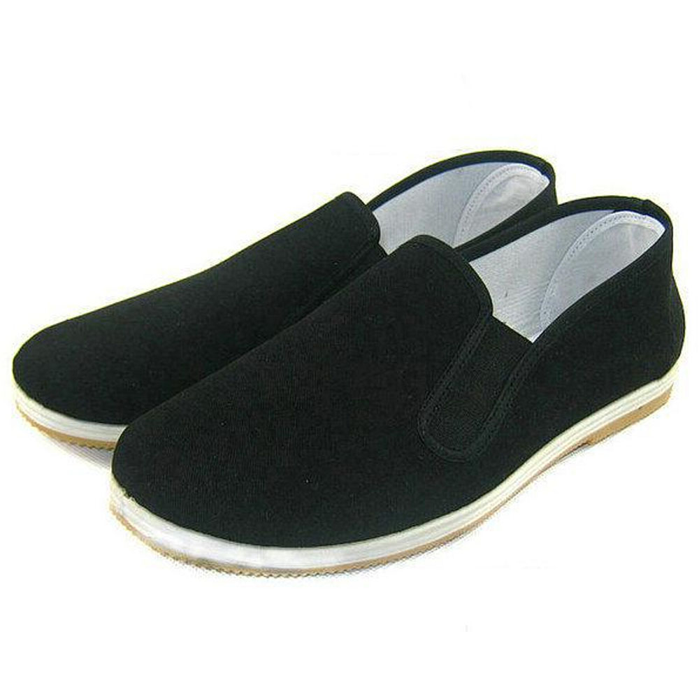 Men Special Chinese Cloth shoes handmade Kung Fu slippers Tai Chi shoes ...