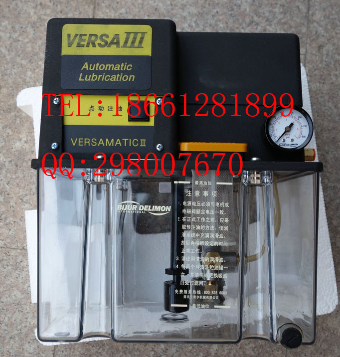 Nanjing Bezier Versa III electric lubrication pump oil injection machine 30172-2 30106 30107 30199
