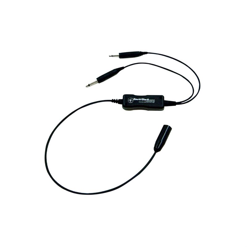 Zhuhai Flight Store David Clark Aviation Headset U174 Low Resistance to Dual Plug High Resistance Adapter