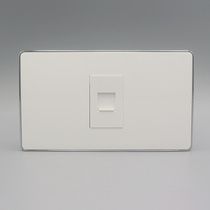 Yinbian 120 type telephone panel RJ11 telephone socket combination wall plug panel 4-core voice switch socket