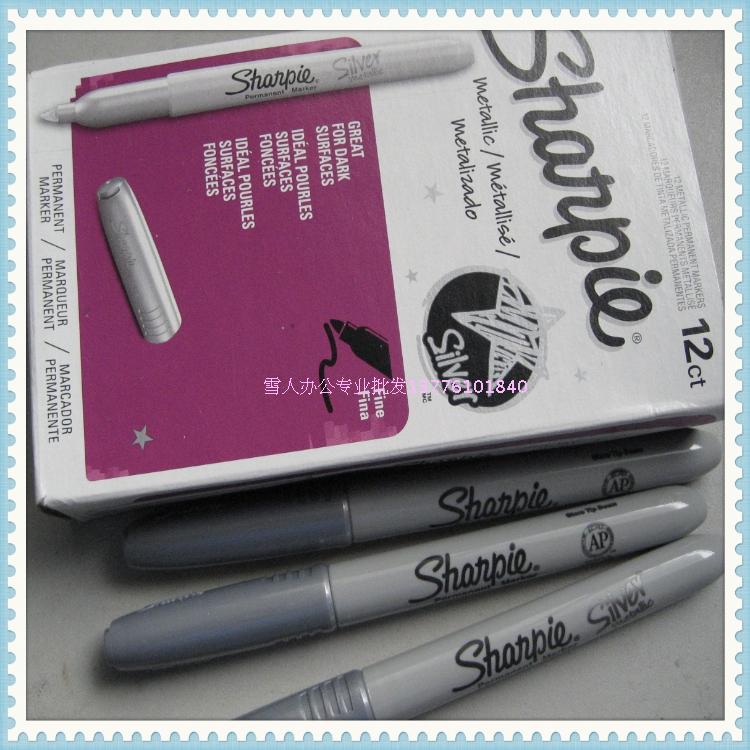 American Sanfu metallic color lacquer marking pen silver gold Bronze electronic furniture and student painting whole box