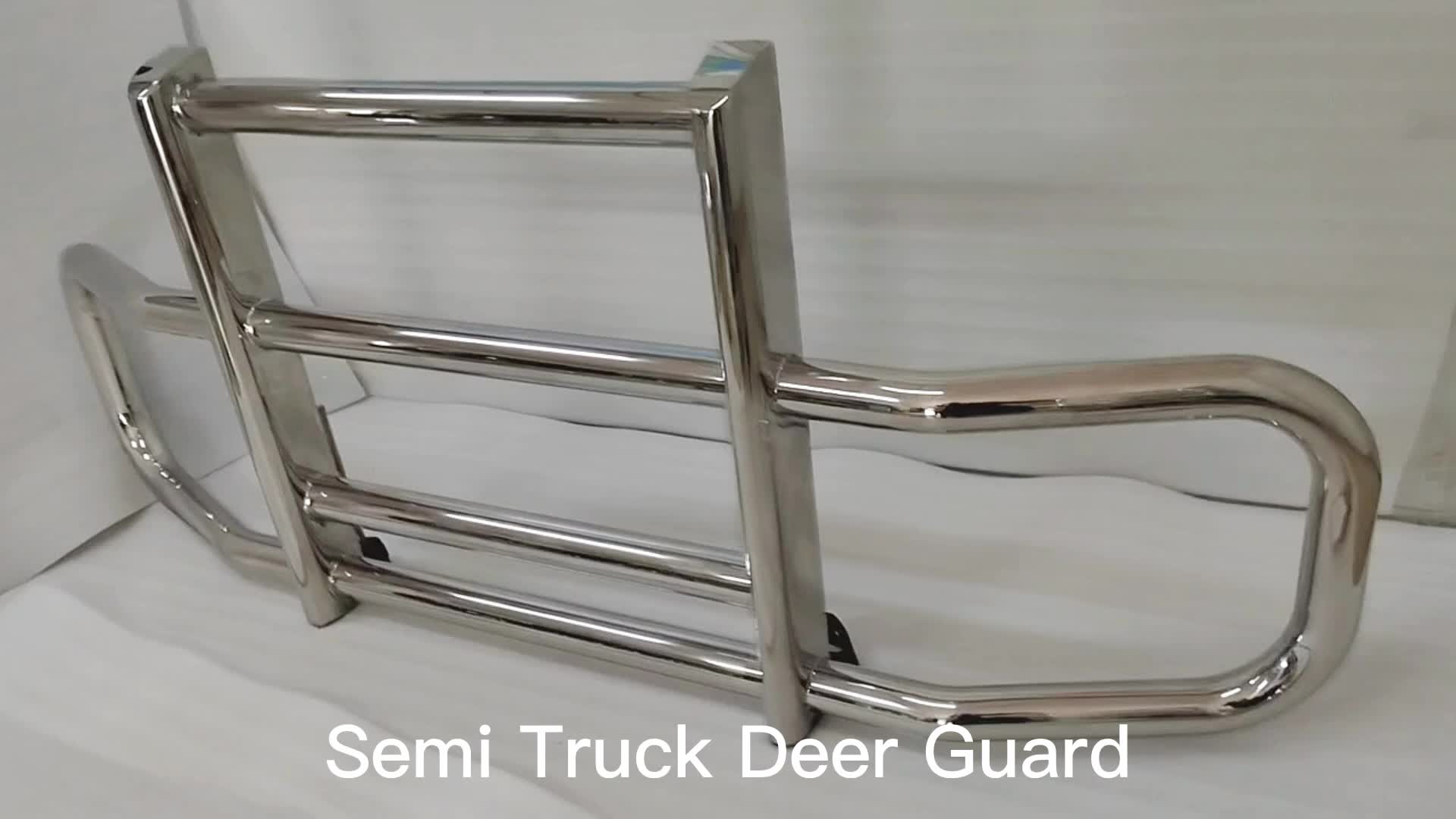 Heavy Truck Big Deer Front Bumper Semi Truck Deer Guard For Kenworth