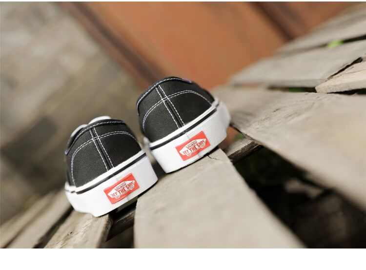 Aussie chính hãng thấp để giúp giày cổ điển nữ lười giày vải với giày nam màu đỏ giày skate xanh - Plimsolls shop giày sneaker