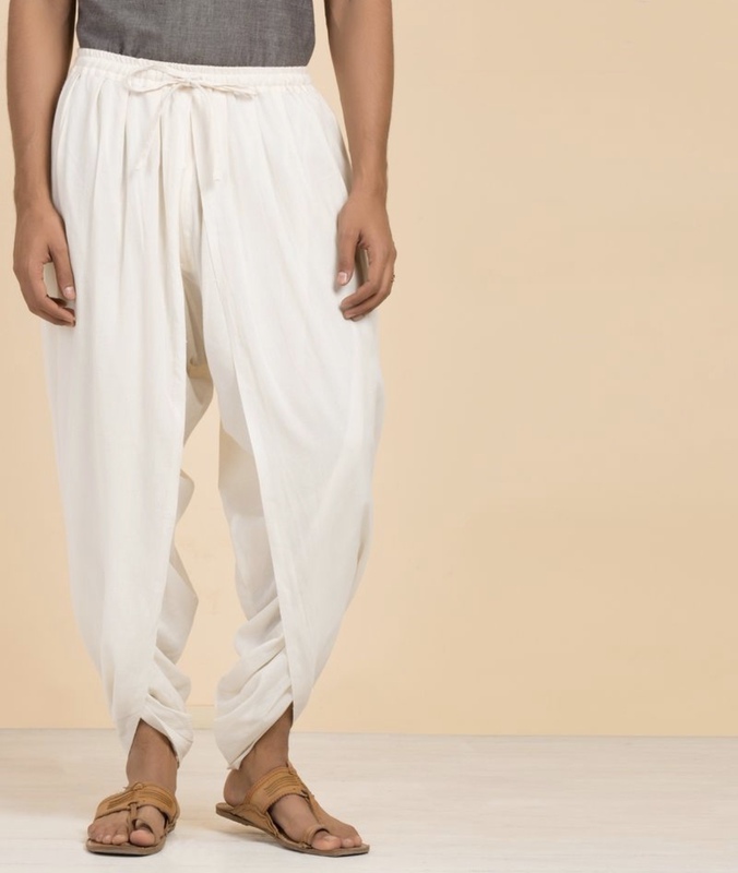 [in Stock] Isha Organic Cotton Yoga Pants Bloomers Indian Traditional Clothing Dhoti Long Pants Unisex