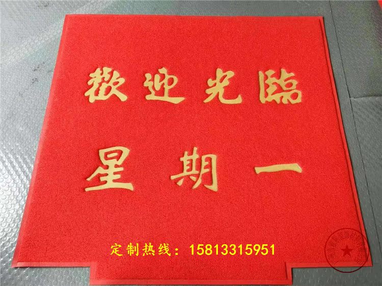 Thang thảm biểu tượng tùy chỉnh Chào mừng nhà thảm thảm lối vào quảng cáo tuần khách sạn thang máy thảm - Thảm thảm trải giường mùa đông