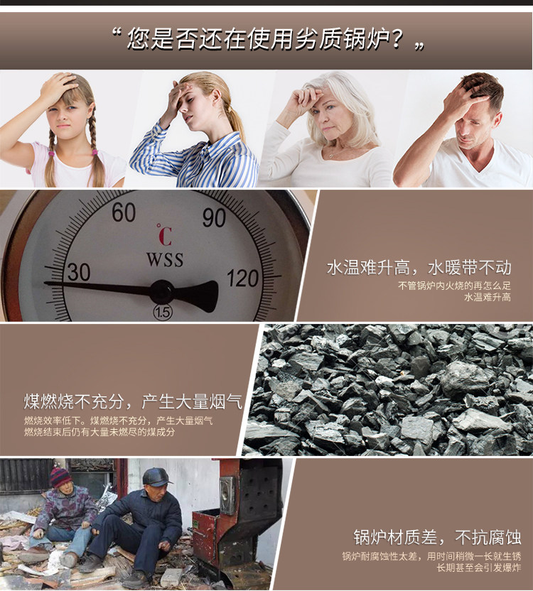 Котел 老万锅炉小福星系列家用采暖炉