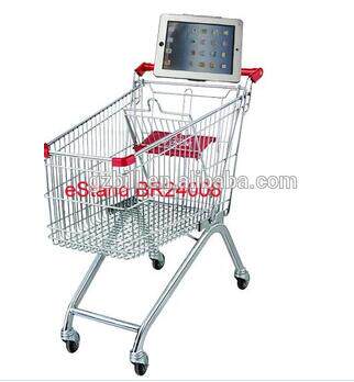 Tablet rack shopping cart bracket iPad 9 7 inches can be customized with Android tablet