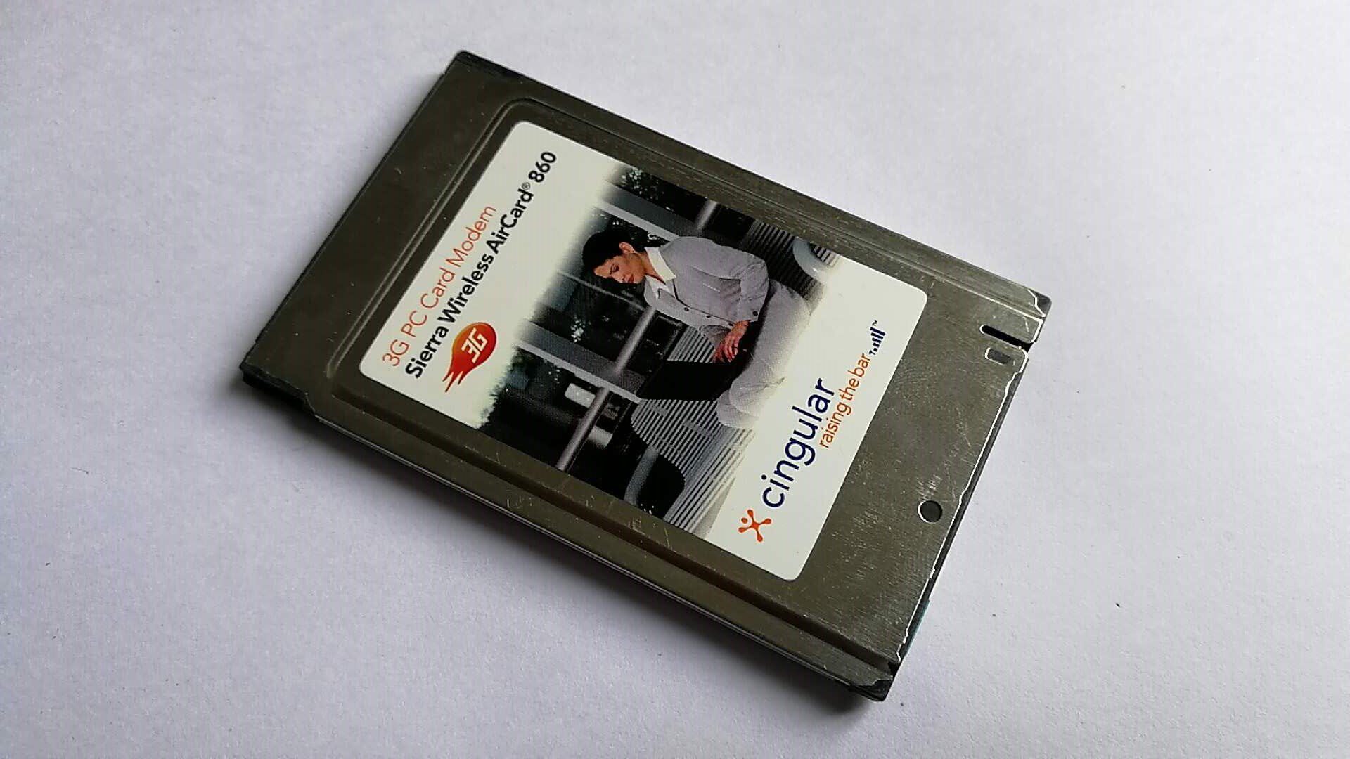 3G PC Card Moelm Sierra Wireless AirCard 860 PCMCA Wireless 3G Network
