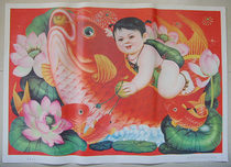 Classic nostalgic old-age painting foliomore than festive new painting Good seller package registered folding mail