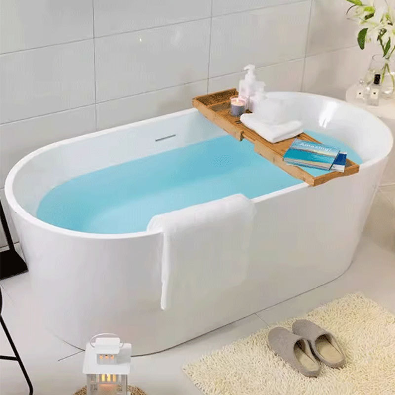 Kohler Euf 2.0 Oval Seamless Freestanding Acrylic Bathtub with Drainage for Adults, Double Large Bathtub for Home Use Kohler Euf 2.0 Oval Seamless Freestanding Acrylic Bathtub with Drainage for Adults, Double Large Bathtub for Home Use