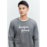 [Распродажа закрыта] Мужская толстовка в американском стиле ретро, ​​повседневный топ с круглым вырезом, мужской пуловер, весна 20213