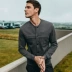 Kuegou Nam Cardigan Áo Len Nam Mùa Xuân Hàn Quốc Slim Jacket Casual Bóng Chày Phù Hợp Với 7010 Áo len Áo len