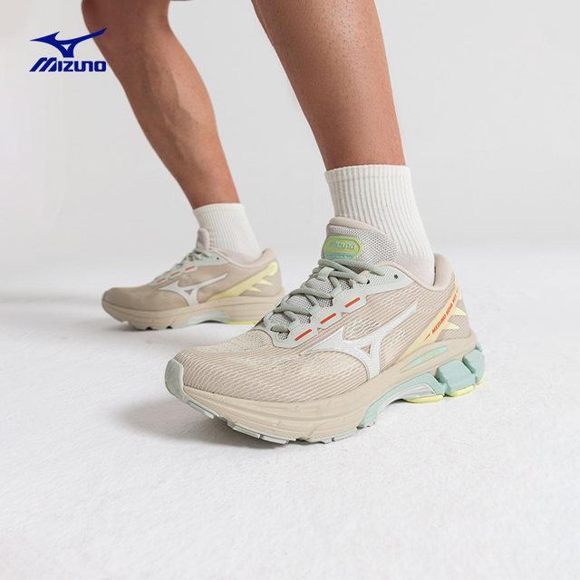 Mizuno Mizuno 24 ພາກຮຽນ spring ແລະ summer ອ່ອນ elastic ຫມັ້ນຄົງສະຫນັບສະຫນູນເກີບແລ່ນ breathable NOVAMIX