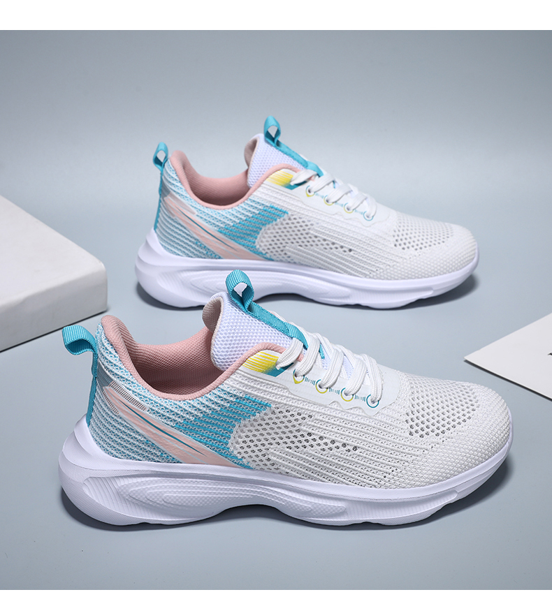 Dad women, cushioned rebound sports men, breathable and non slip running shoes for women_voghion.com