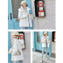 AMII Minimalist Cảng Gió bơm Loose 90 Velvet Xuống Jacket 2020 Winter New Hood edire cao cổ giữa chiều dài áo khoác 