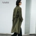 Áo len nữ hai mặt của Amii - Áo len lót đôi áo phao nữ 2021 Áo len lót đôi