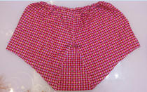 Old style large size cotton underwear for middle-aged and elderly people