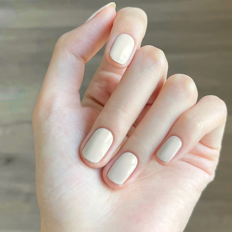 Cici Nail Milk Bun Off-White Nail Polish Recommended by Xiaohongshu 2025 New Model No-Bake Milky White